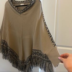 One size fits all poncho